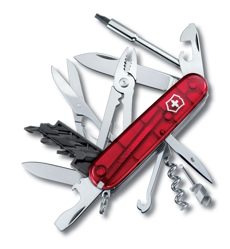 фото Мультитул victorinox cybertool, красный, 34 опций