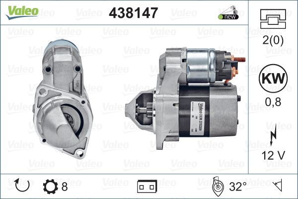 

Стартер Valeo 438147