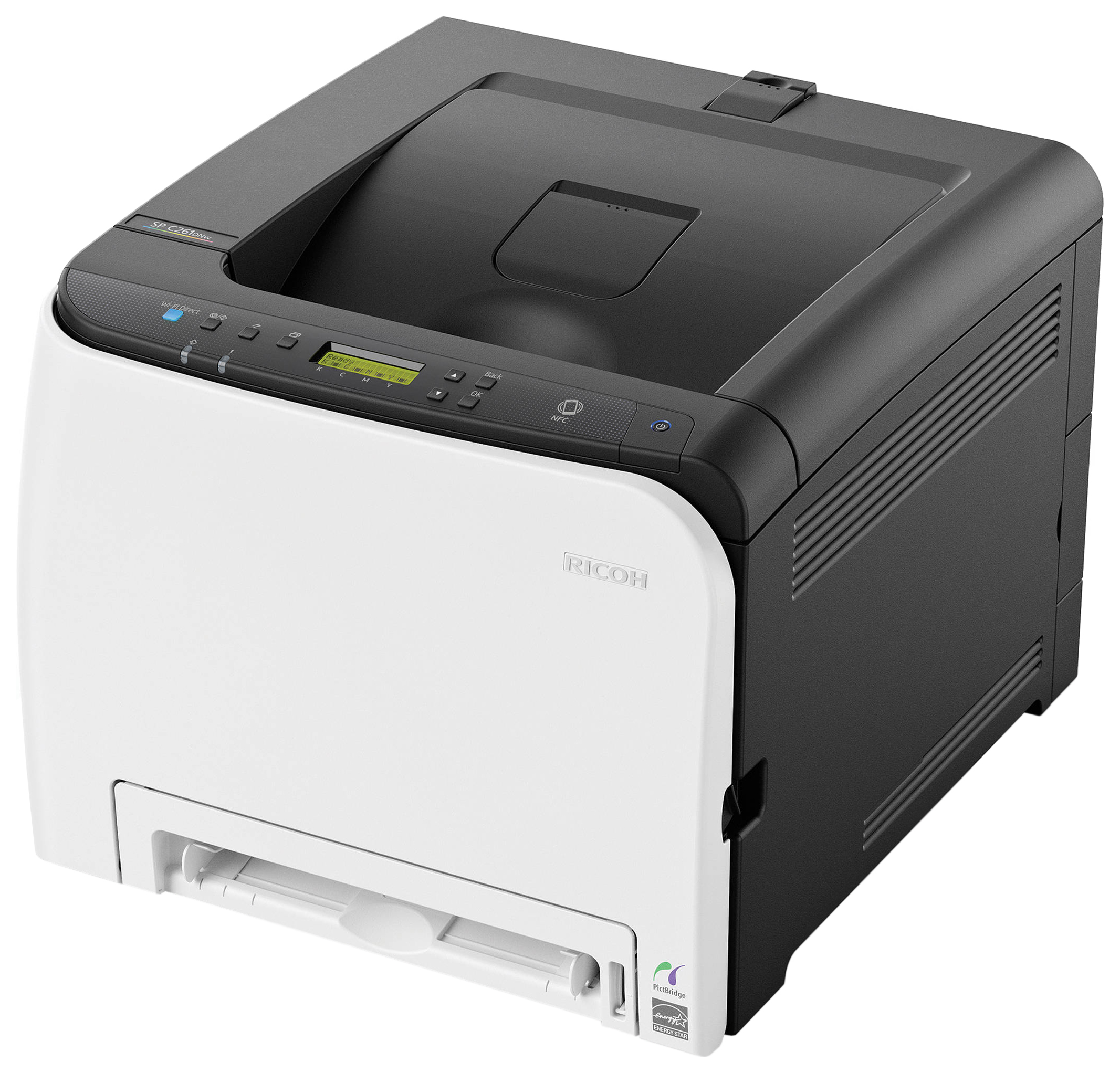 Принтер ricoh. Принтер Ricoh SP c261dnw. Цветной принтер Ricoh c261dnw лазерный. Принтер лазерный Ricoh SP c261dnw цветной. Принтер Ricoh SP c260dnw.