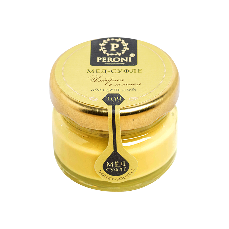 Мед-суфле Peroni Honey имбирика с лимоном 30 г