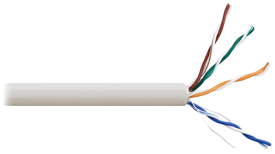 Кабель SkyNet LAN-LAN, 305м White (CSS-FTP-4-CU)