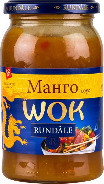 фото Соус rundale манго wok 410 г