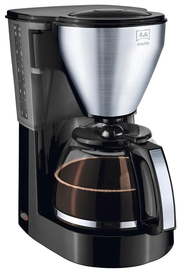 фото Кофеварка капельного типа melitta easytop steel black/silver