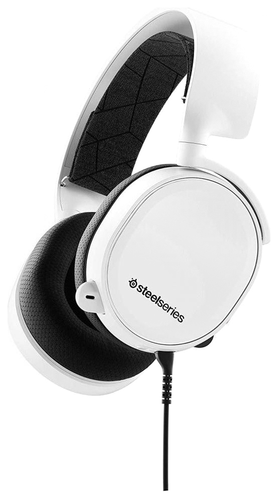 фото Игровая гарнитура steelseries arctis 3 2019 edition white