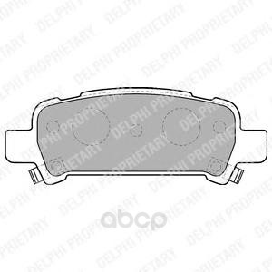 

Тормозные колодки дисковые DELPHI LP1509
