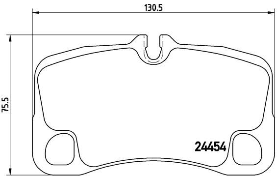 фото Комплект тормозных дисковых колодок brembo p 65 022