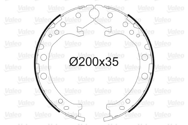 

Тормозные колодки дисковые Valeo 564154