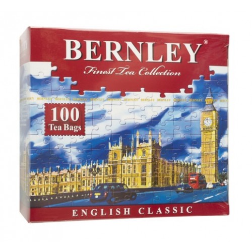 Чай черный в пакетиках для чашки Bernley english classic 100*2 г