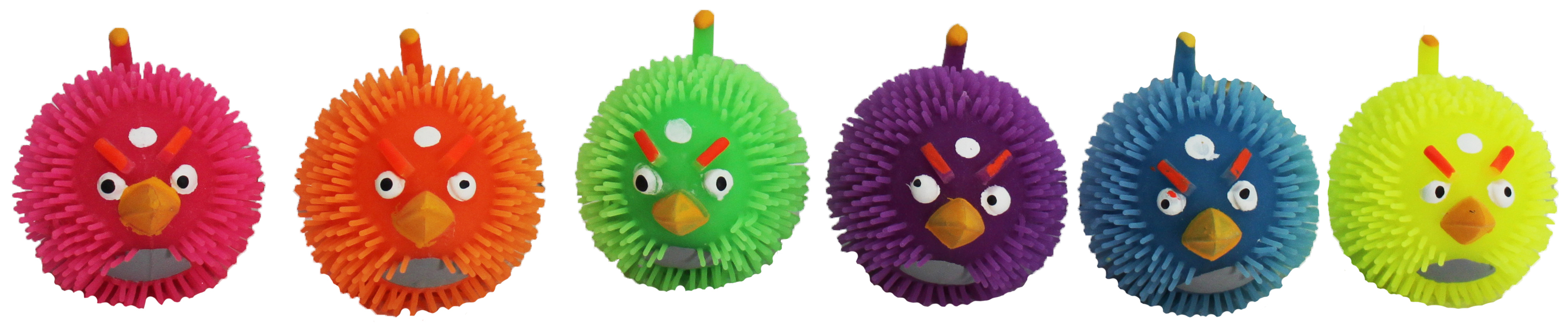

Игрушка антистресс 1TOY Ё-Ёжик Злая птица 8 cм со светом