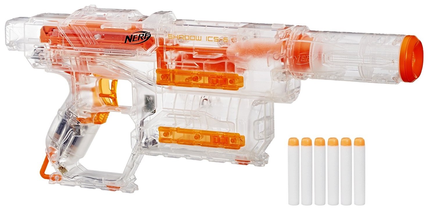 

Бластер игрушечный Hasbro Nerf E2655 Нерф Модулус Шэдоу, Белый