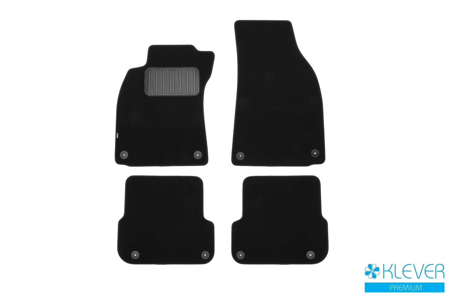 

Коврики в салон Klever Premium для AUDI A4 8E 2004-2008, 4 шт. текстиль