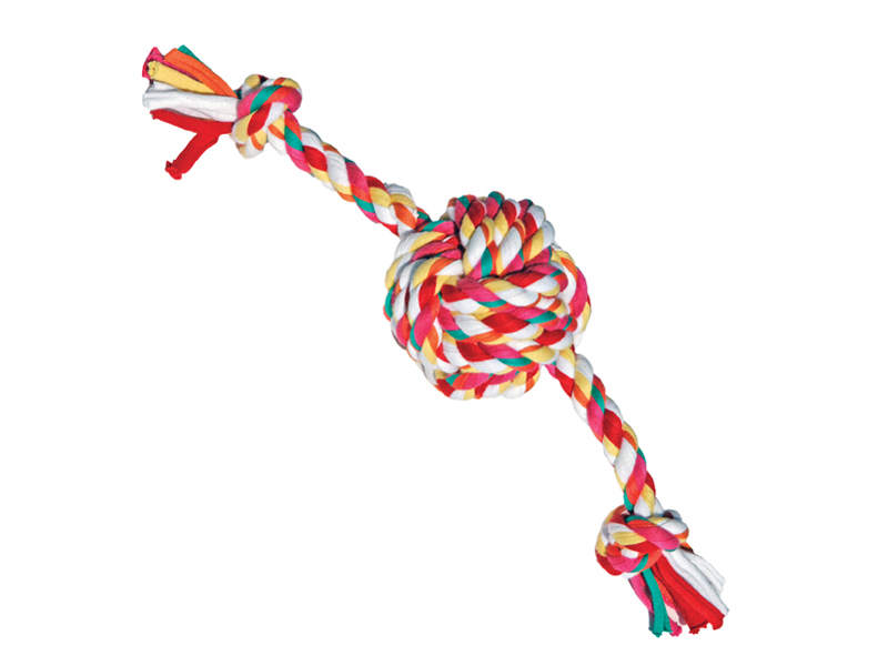 

Грейфер для собак Rosewood Twistables Ball Tug, в ассортименте, 18 см