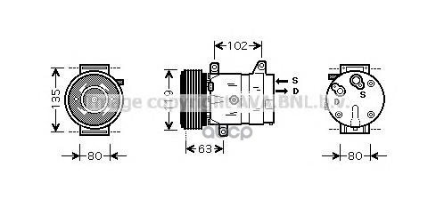 фото Компрессор кондиционера ava quality cooling rtak440