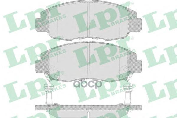 

Тормозные колодки Lpr 05P633