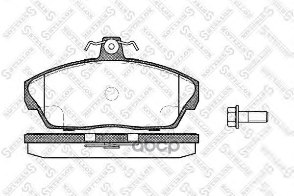 

Комплект тормозных колодок Stellox 348010SX