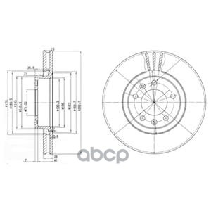 

Тормозной диск DELPHI BG2688