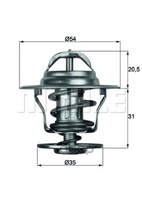 фото Термостат mahle tx1375d mahle/knecht