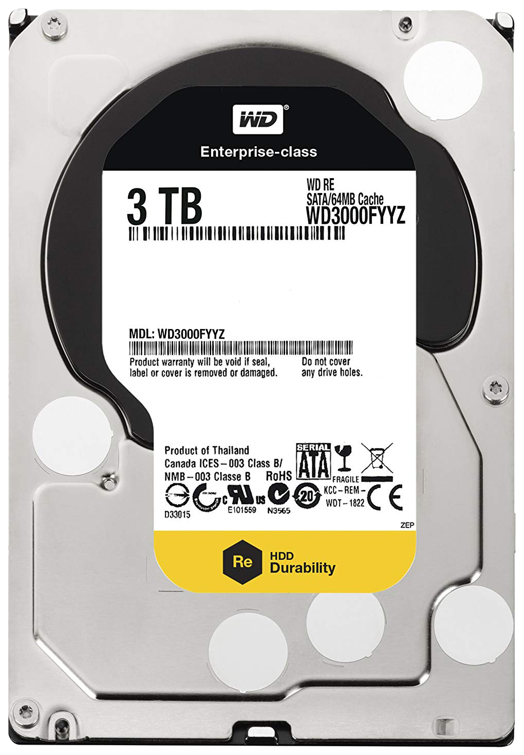 

Жесткий диск WD RE4 3ТБ (WD3000FYYZ), RE4