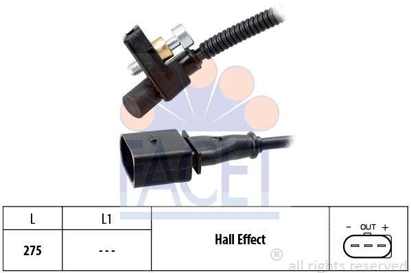 

Датчик автомобильный Facet 9.0448
