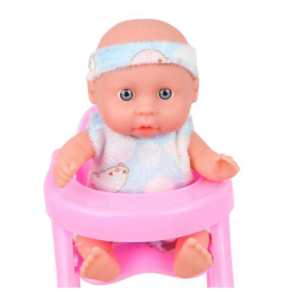

НАША ИГРУШКА Пупс с аксессуарами, 15 см, 2 предмета QH6022-2
