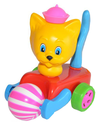 фото Каталка poltoys кот с мячиком pl7051