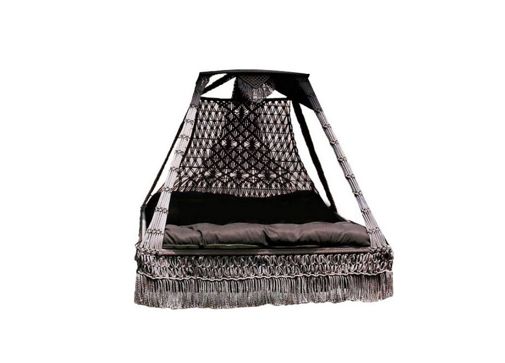 фото Подвесное кресло коричневое besta fiesta сеара коричневая подушка