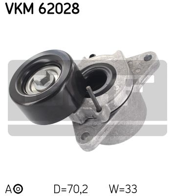 

Натяжной ролик SKF VKM 62028