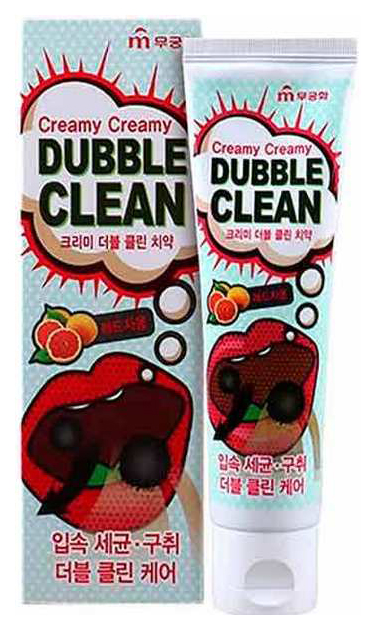 Зубная паста Mukunghwa Dubble Clean 110 г индикатор зубного налета и кариеса clean baby в палочках для детей и взрослых 20 шт