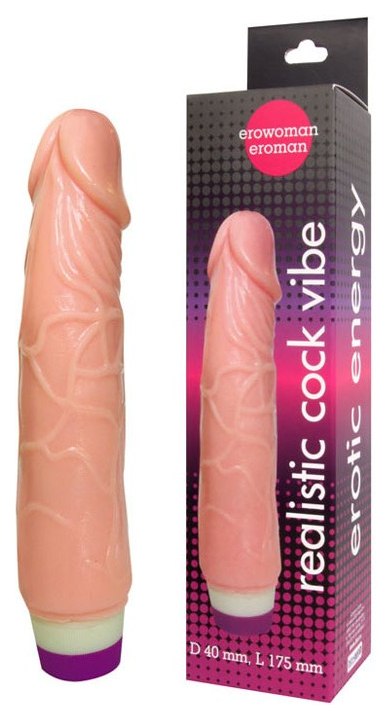 фото Вибратор realistic cock vibe телесный 21 см bior toys