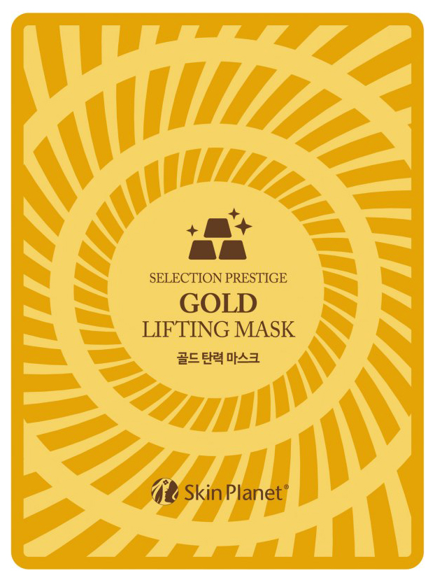 Маска для лица Mijin Skin Planet Gold Lifting Mask 25 г name skin care заживляющая и успокаивающая тканевая маска для лица 25