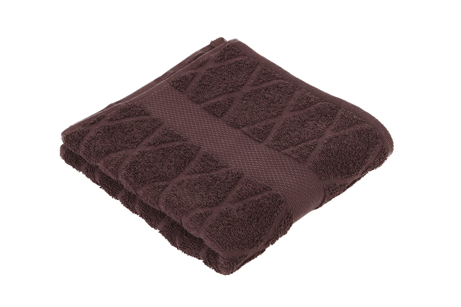 фото Банное полотенце mikasa rombo коричневый