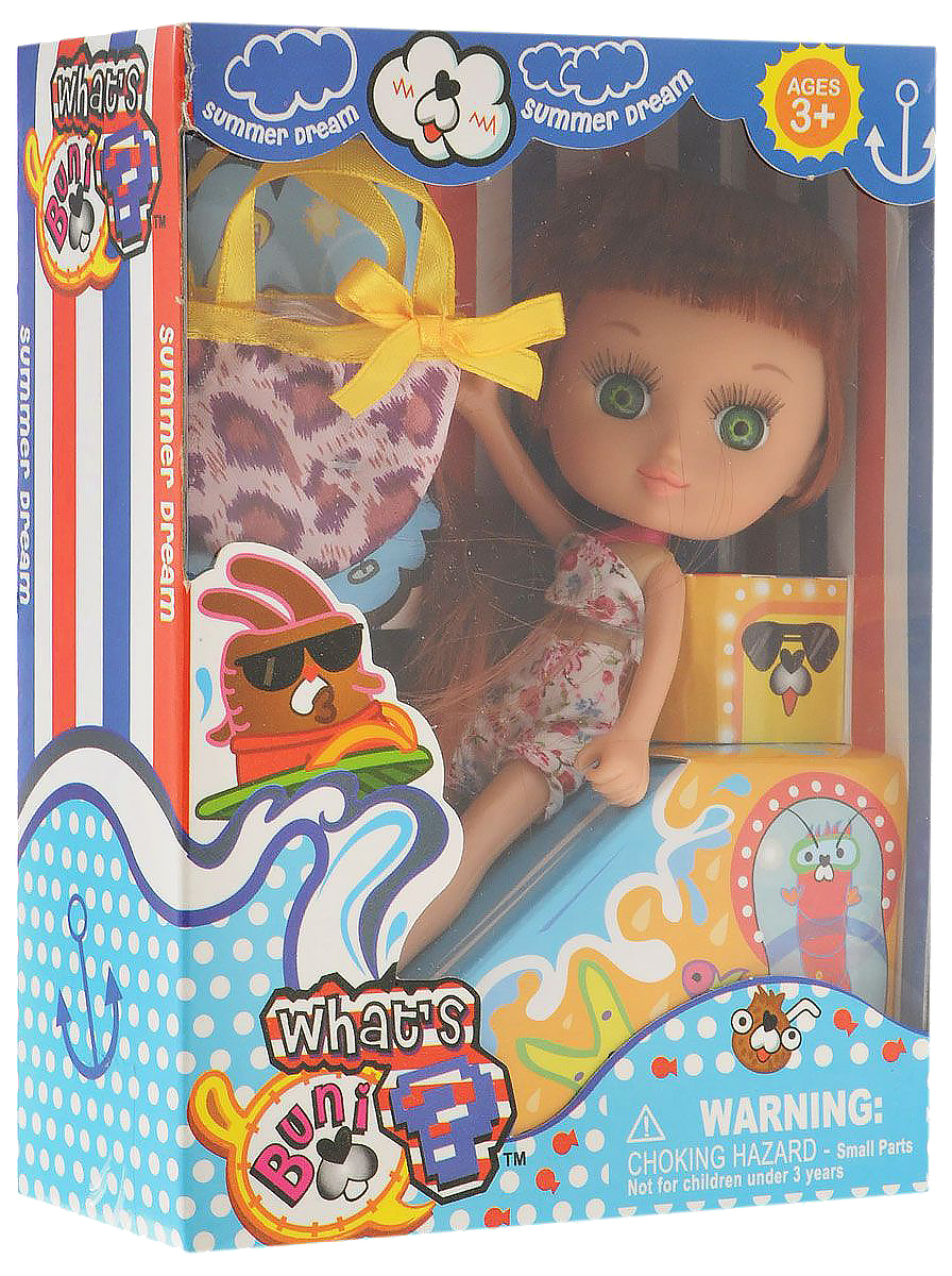 

Кукла What's Buni с сумочкой Shiner Toys