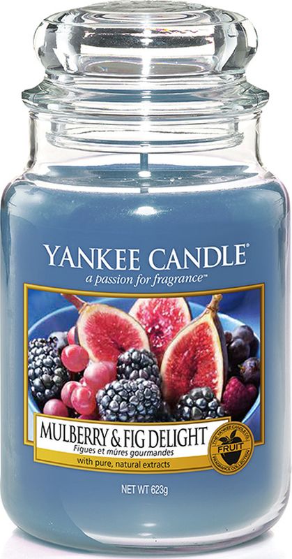

Свеча Yankee Candle Mulberry & Fig Delight Jar Candle 623 г