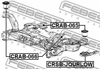 фото Сайлентблок febest crab065