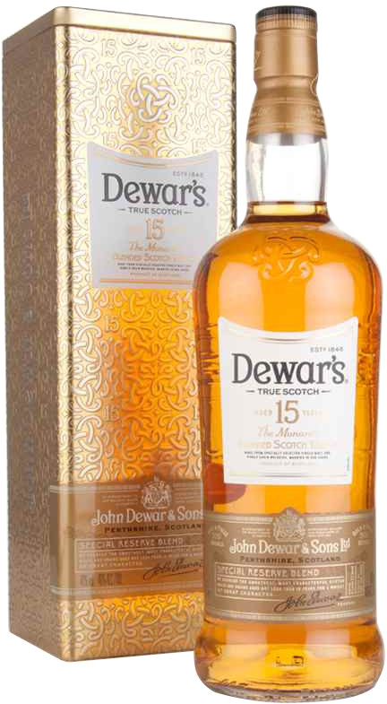 

Виски Dewar's The Monarch 15 Years Old gift box 0.75 л