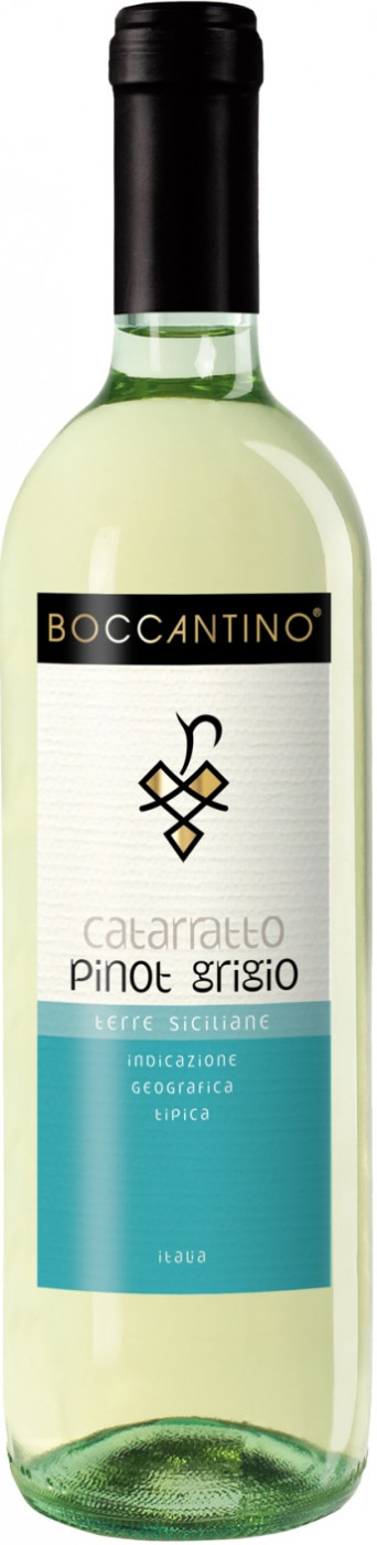 фото Вино boccantino catarratto pinot grigio terre siciliane igt schenk italia