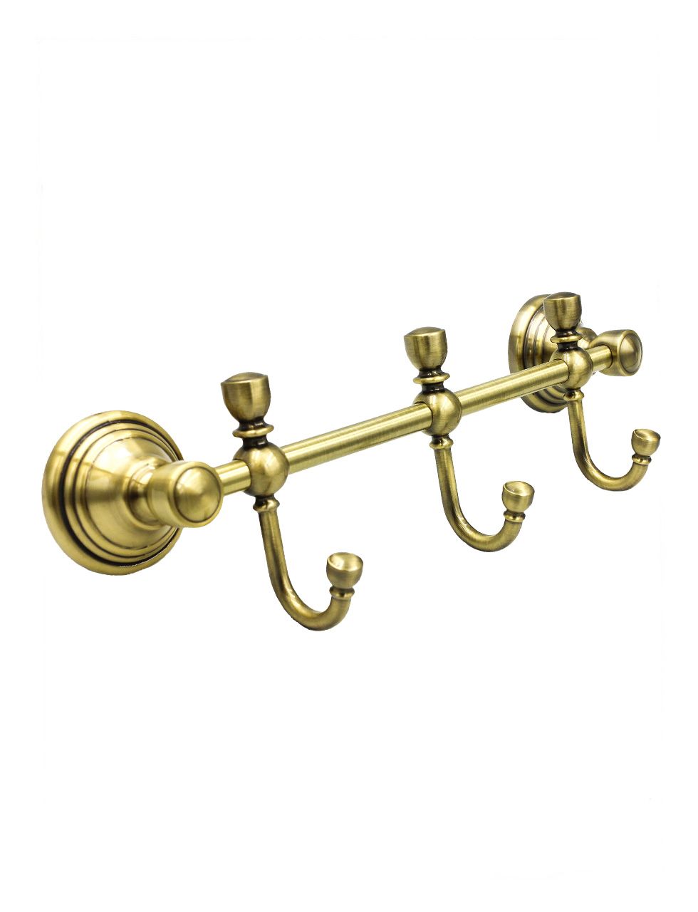 

Крючок тройной BATH PLUS BRONX gold BXG-65705-3