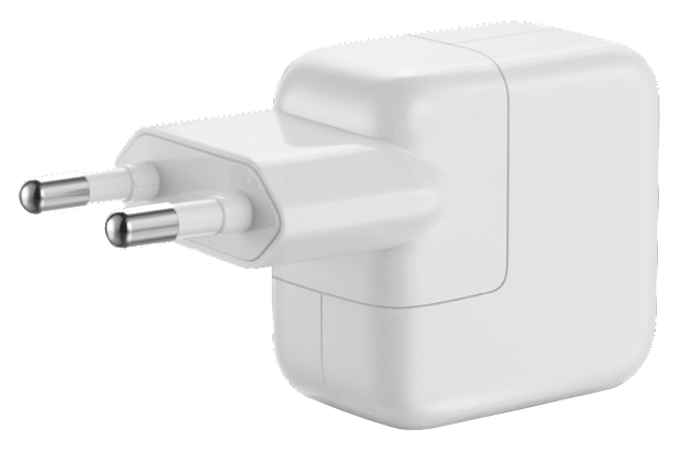 фото Сетевое зарядное устройство apple 12w usb power adapter, 1xusb, 2,4 a, (md836zm/a) white