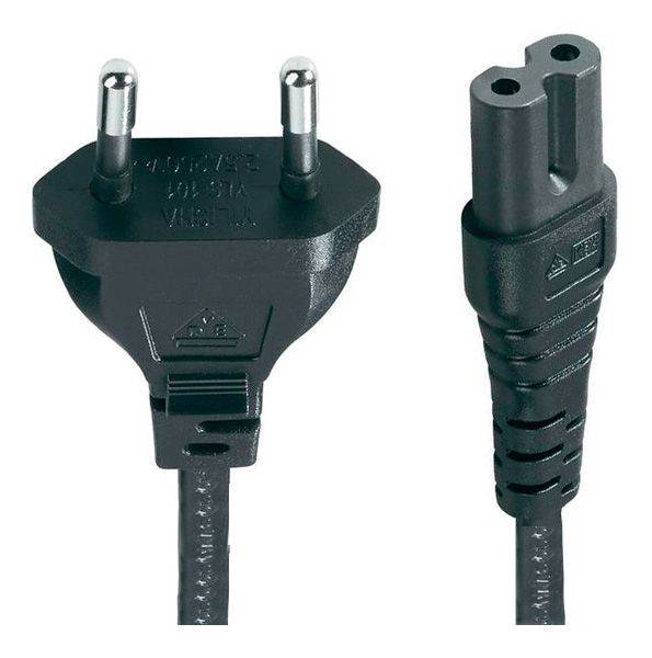 

Кабель Belkin IEC 320 C7-CEE 7/16, M-F 1,8м Black (F3A218cp1.8M), F3A218cp1.8M