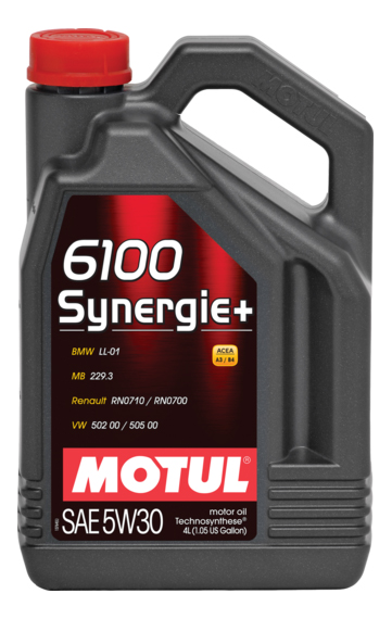 Моторное масло Motul 6100 Synergie+ 5W30 4 л