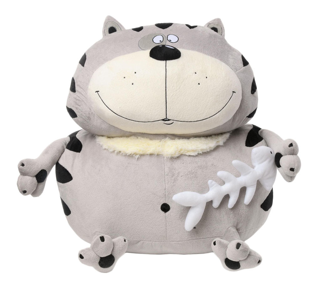 

Мягкая игрушка Fancy Кот Бонус, кот Бонус, 55 см