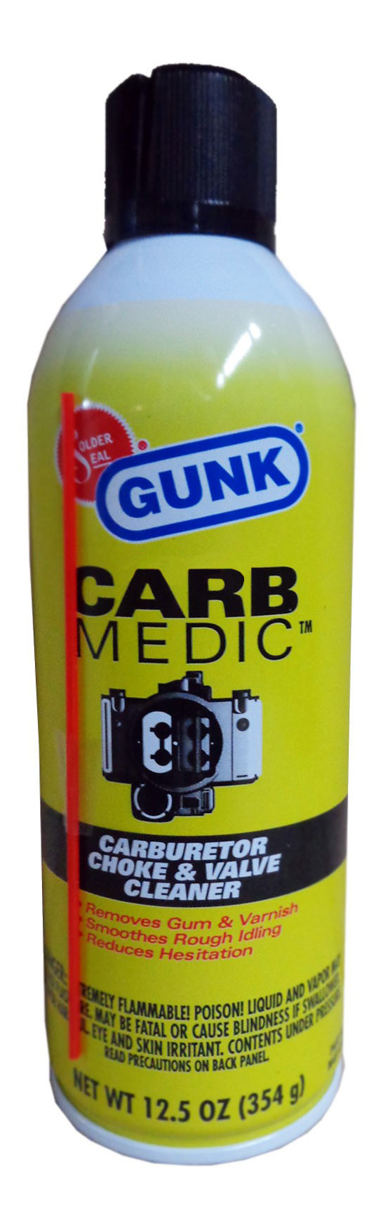 Очиститель карбюратора Gunk M4814H Carb-Medic Carburetor Choke & Valve Cleaner 354 гр