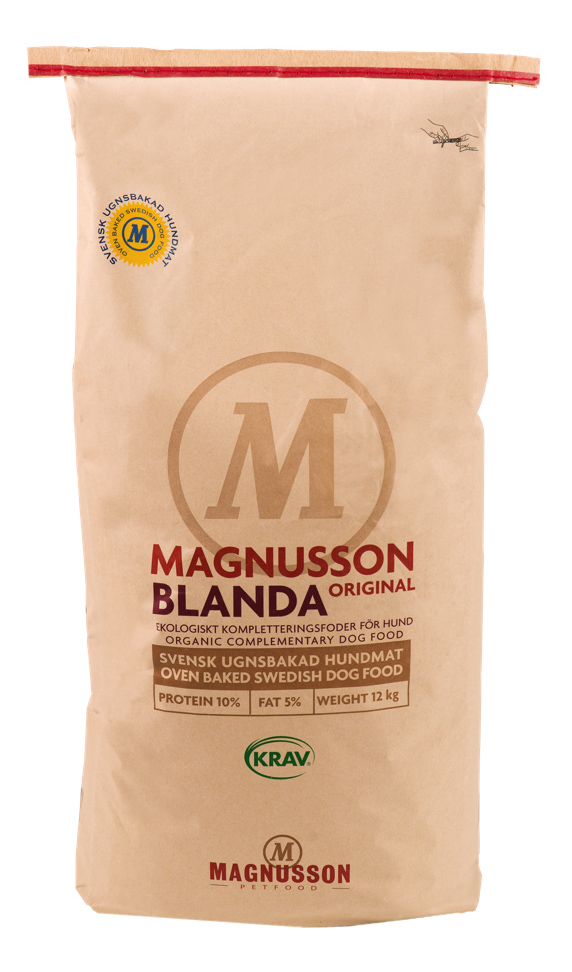 фото Сухой корм для собак magnusson original blanda, без мяса, злаки, 12кг