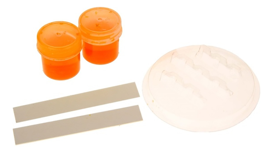 фото Набор для выращивания кристаллов lori лучистые кристаллы оранжевый