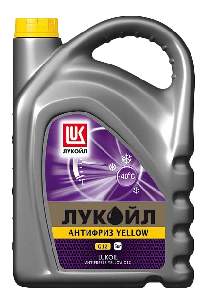 фото Антифриз lukoil желтый готовый антифриз -42 5кг