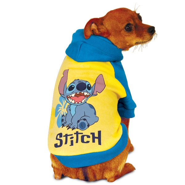 

Толстовка для собак Triol Stitch размер L унисекс, желтый, синий, длина спины 33 см, Stitch