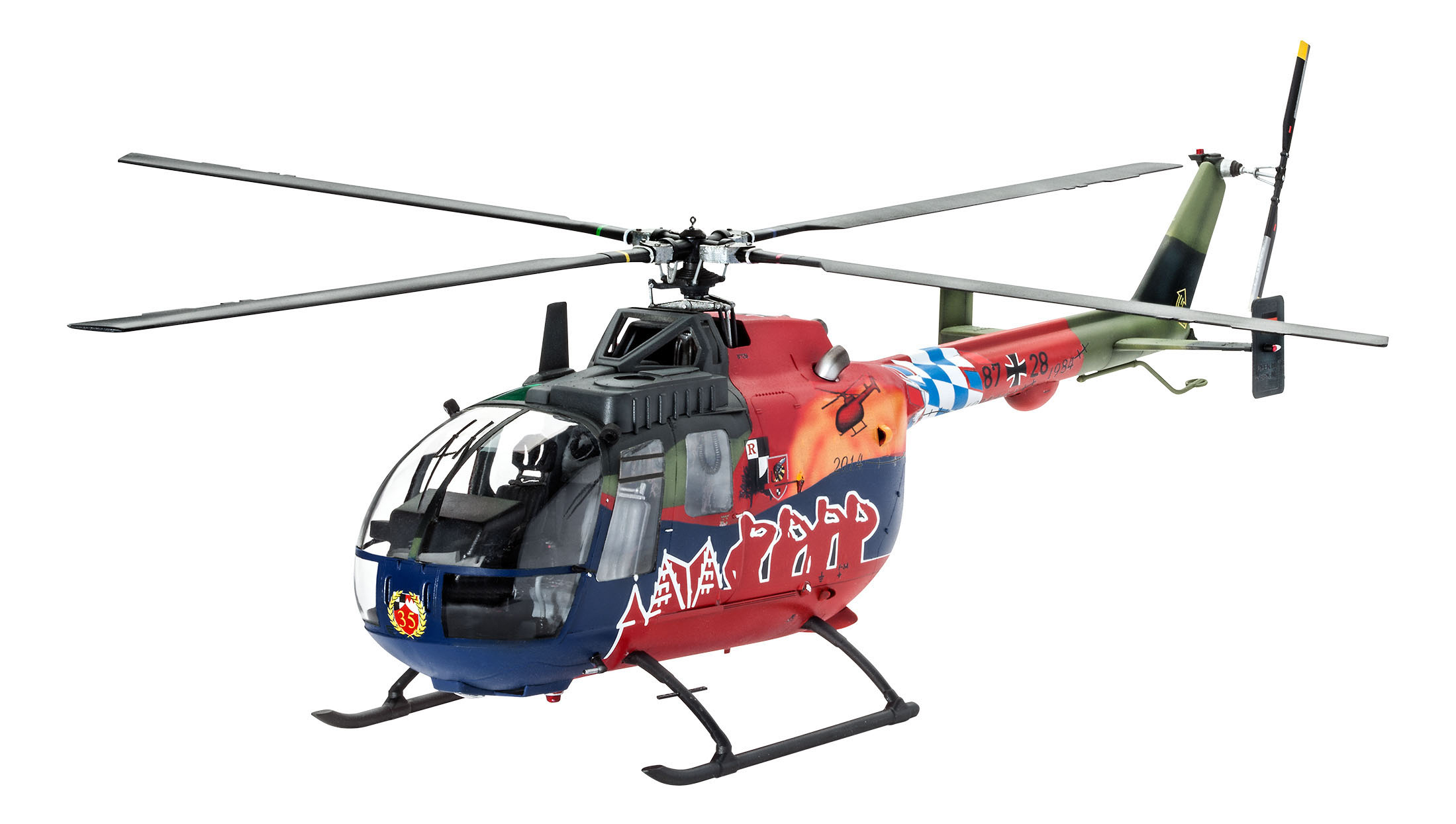 

Модели для сборки Revell BO 105, bO 105