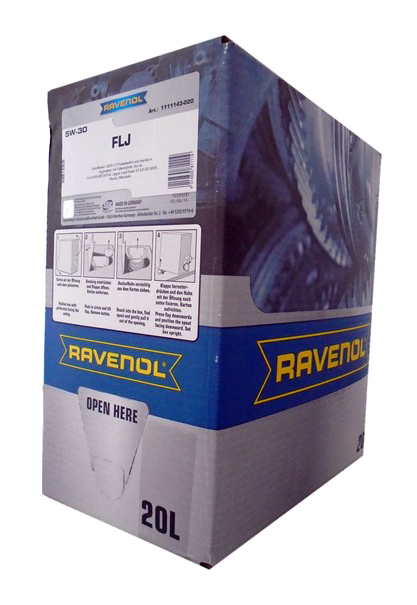 фото Моторное масло ravenol flj 5w-30 20л