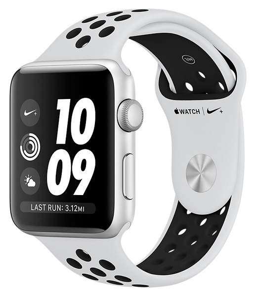 

Смарт-часы Apple Watch Series 3 38mm Silver with Black Nike Band (MQKX2RU/A), Watch Series 3