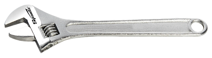 Ключ разводной SPARTA 150 мм хромированный 155205
